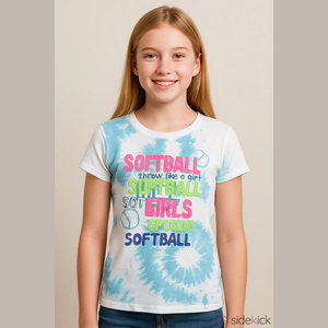 SO Size large size 16 girls graphic white short sleeve shirt